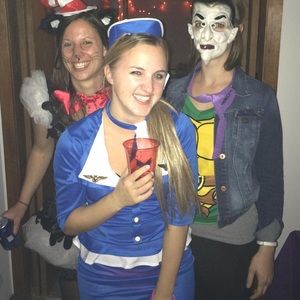 Flight attendant Halloween Britney Spears Toxic